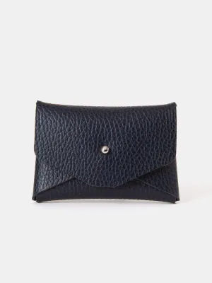 The Mini Purse - Navy Celtic Grain Smart Functionality