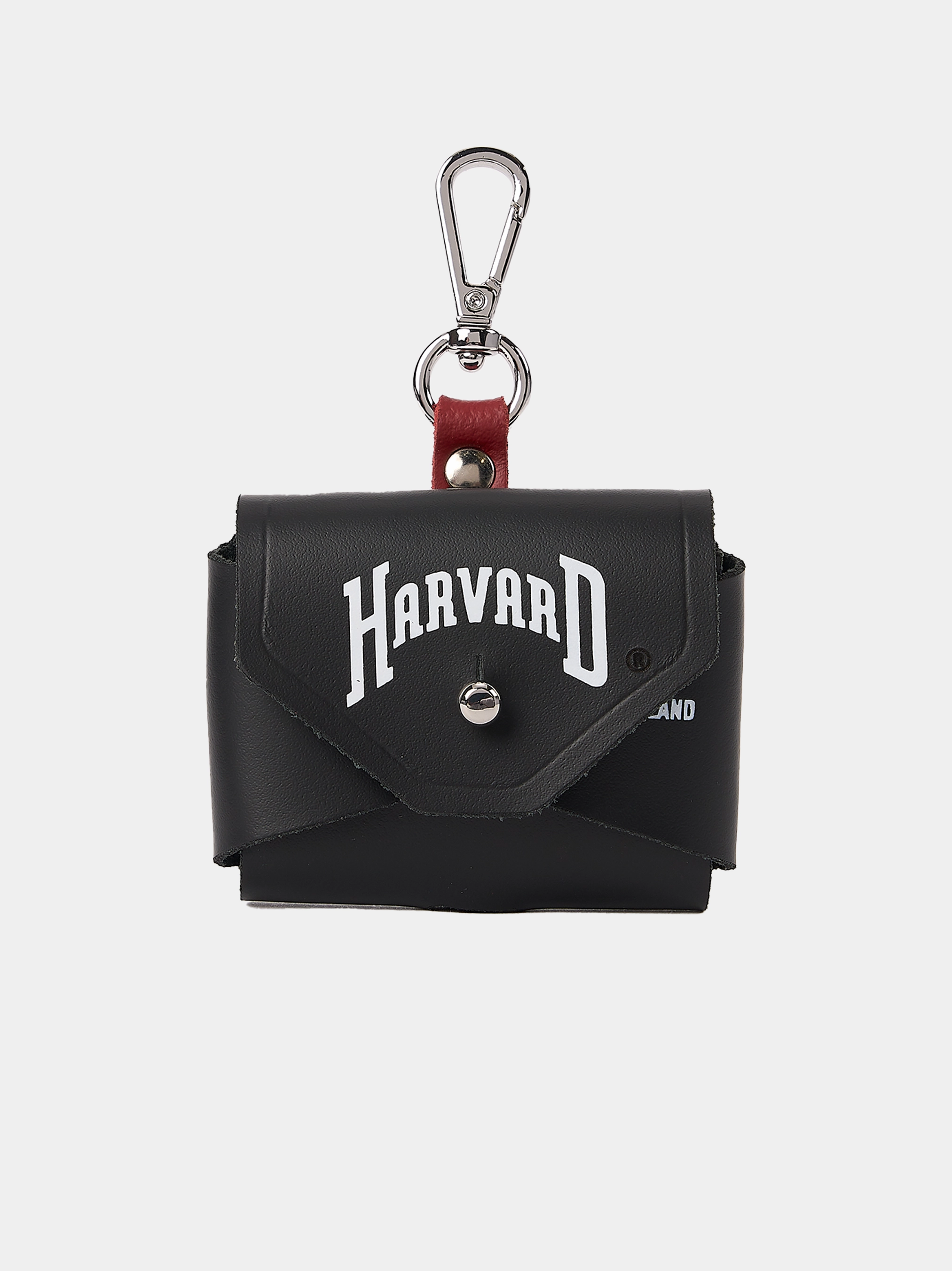 The AirPods Pro Case - Black with Harvard Logo Elegant Strength Functional Carry