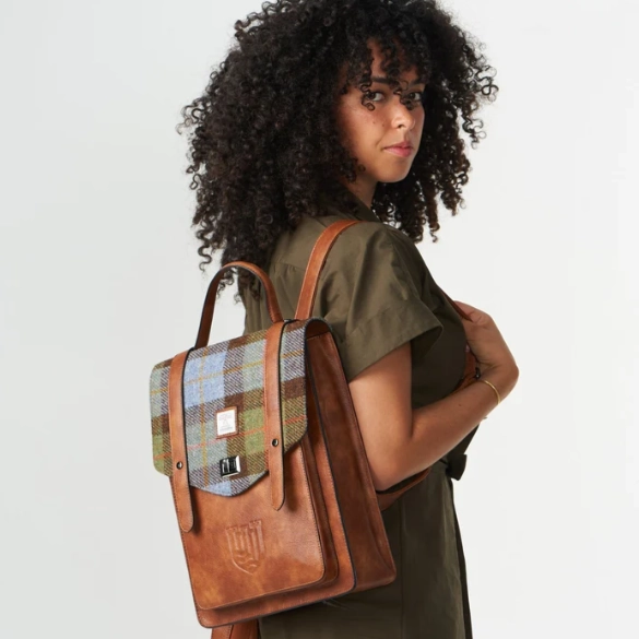 The Carloway Laptop Backpack with Harris Tweed? Luxury Craft