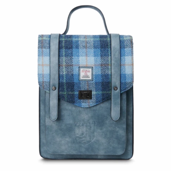 Stylish financial accessory Smart Style The Carloway Laptop Backpack with Harris Tweed?