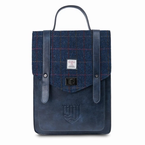 The Carloway Laptop Backpack with Harris Tweed? Sleek Touch Classic Choice
