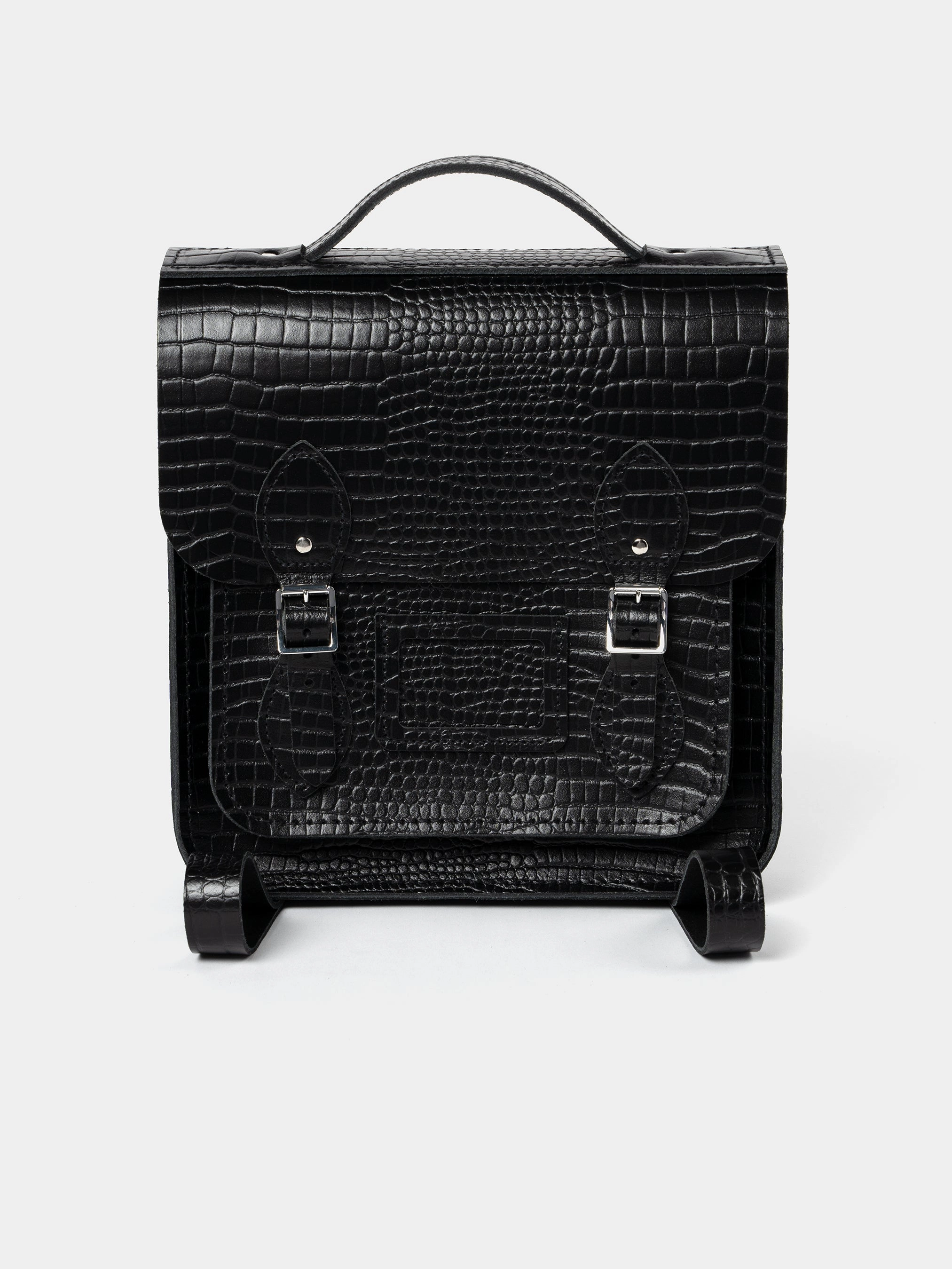 Weekend Function Travel Enthusiast The Small Portrait Backpack -  Black Croc