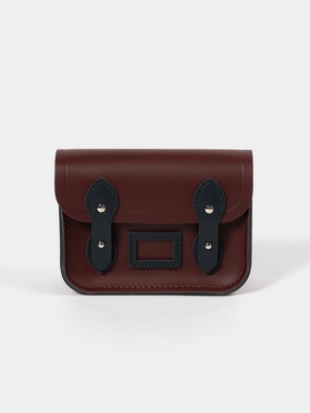 The Tiny - Oxblood & Navy Sustainable Material Versatile Design