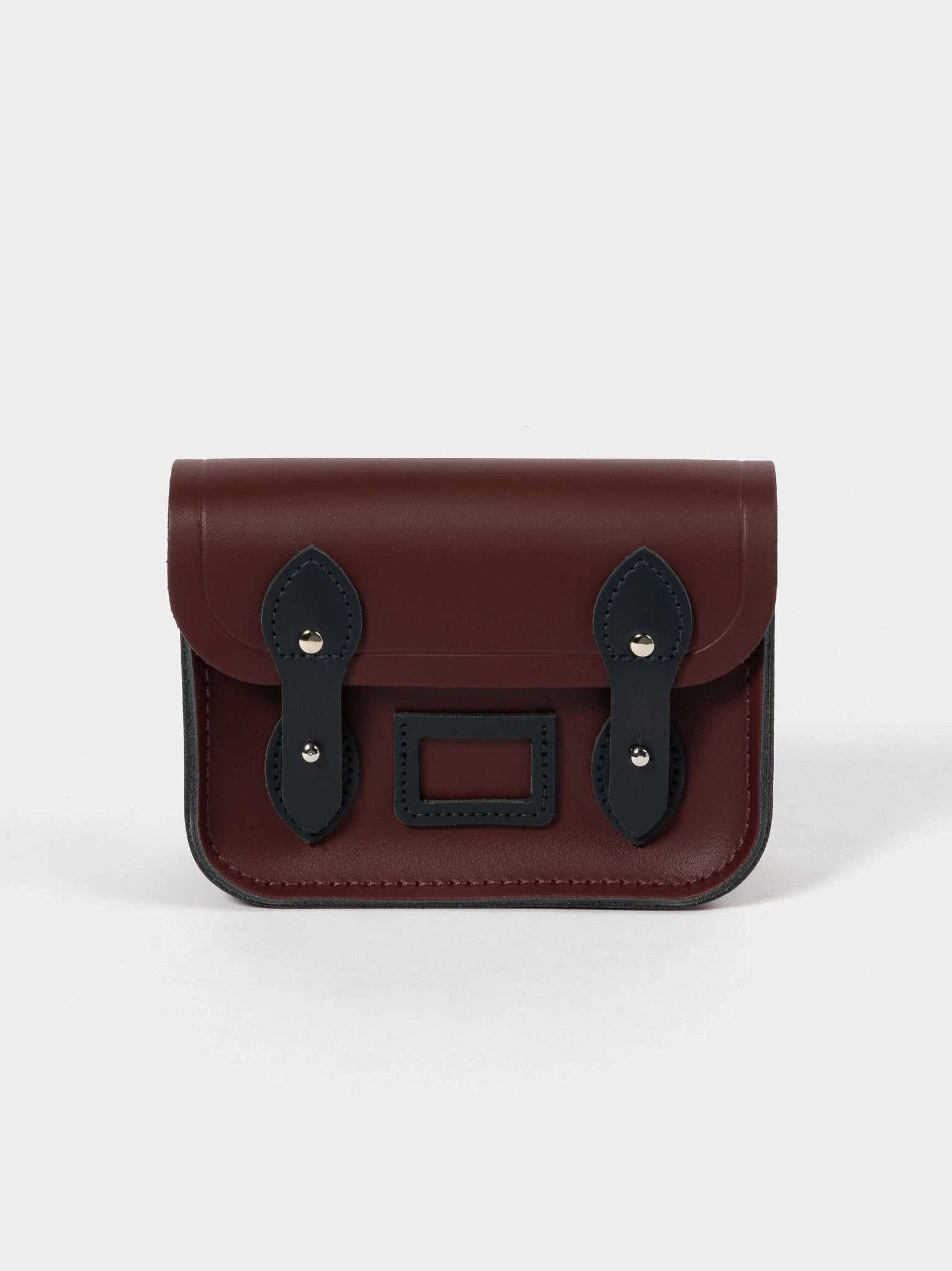 The Tiny - Oxblood & Navy Sustainable Material Versatile Design