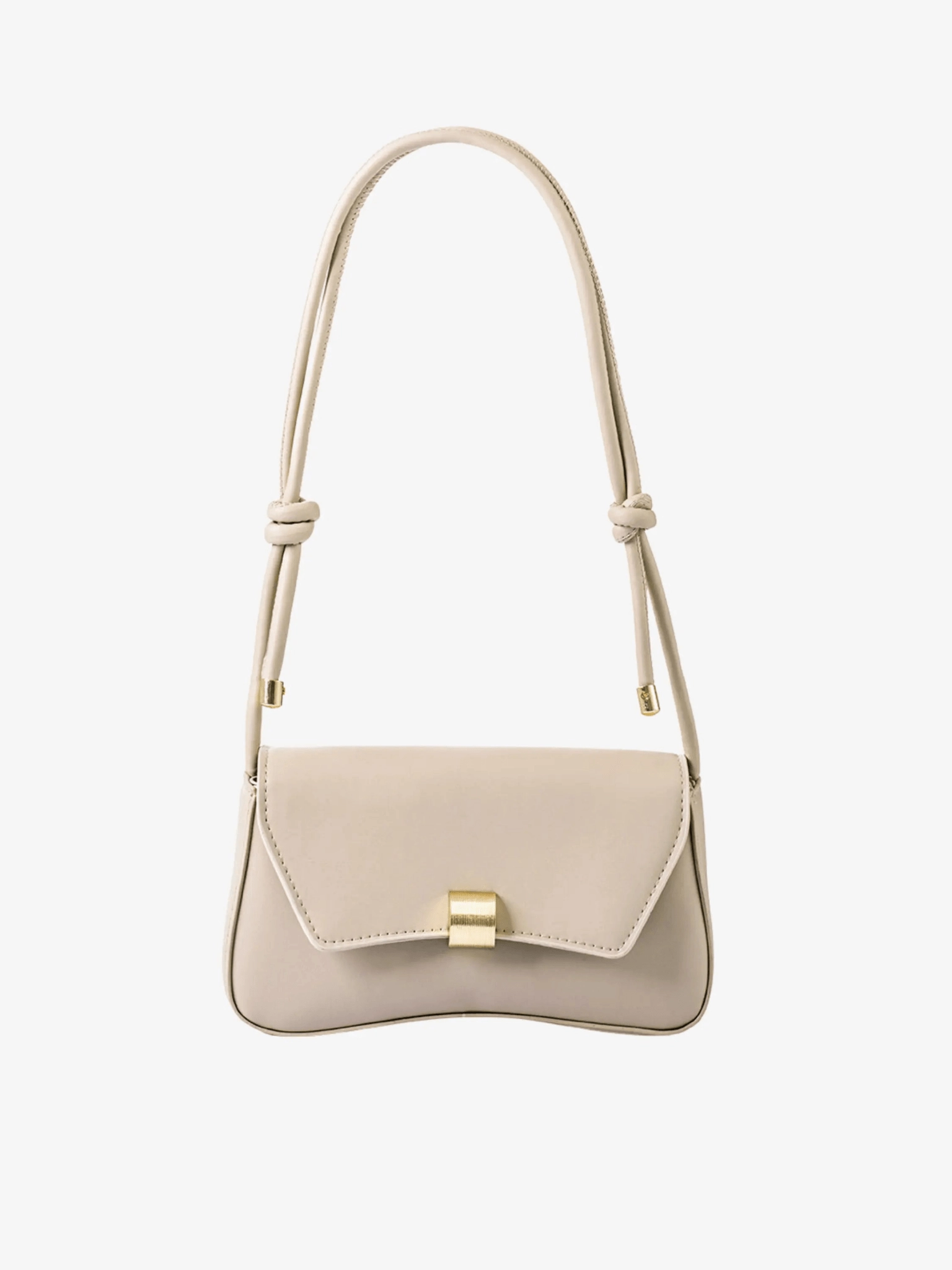 Elise | White Minimalist Shoulder Bag ?C Chic & Elegant daily accessory Timeless Charm