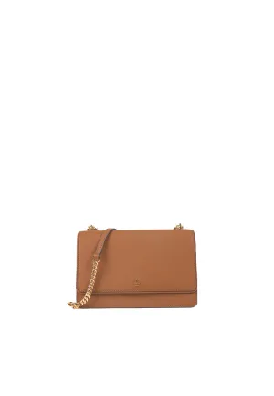 Tory Burch Emerson Flap Adjustable Shoulder Bag In Moose 160649 Comfortable fit with adjustable straps Provides a smart and functional solution for daily organization