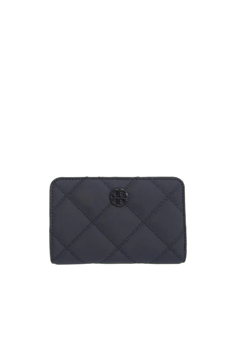 Tory Burch Willa Matte Medium Wallet In Black 150061 Functional Detail
