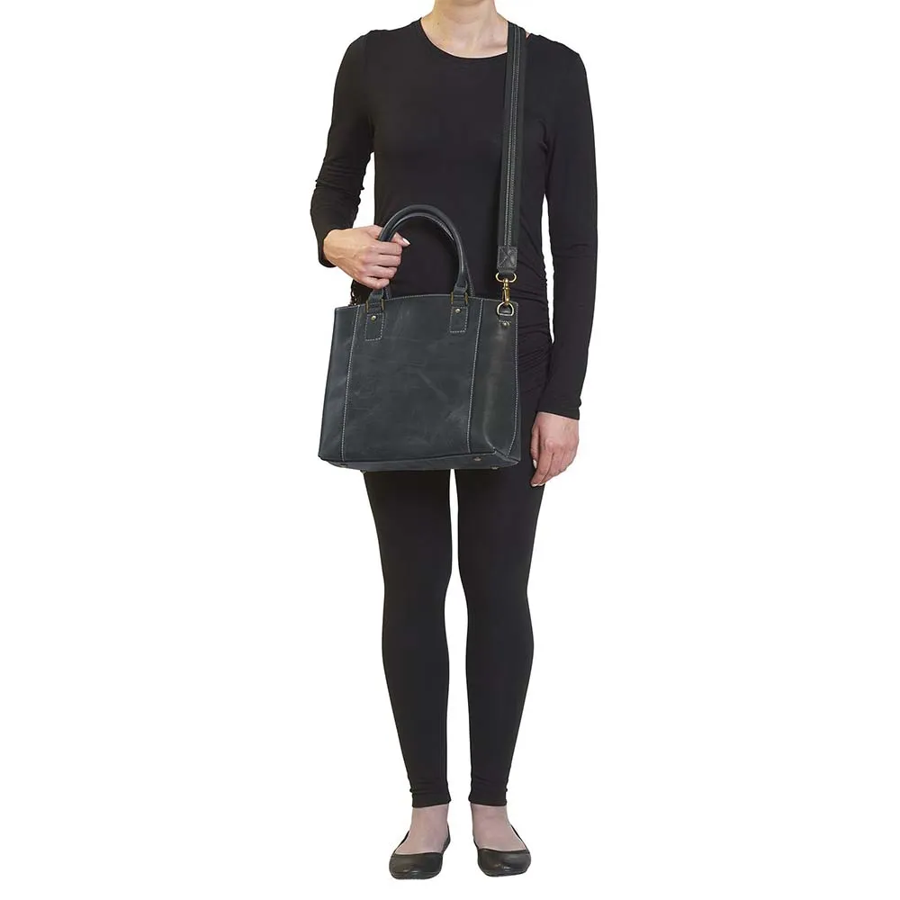 Modern Explorer Town Tote Concealed Carry Purse Distressed Buffalo GTM-CZY/51