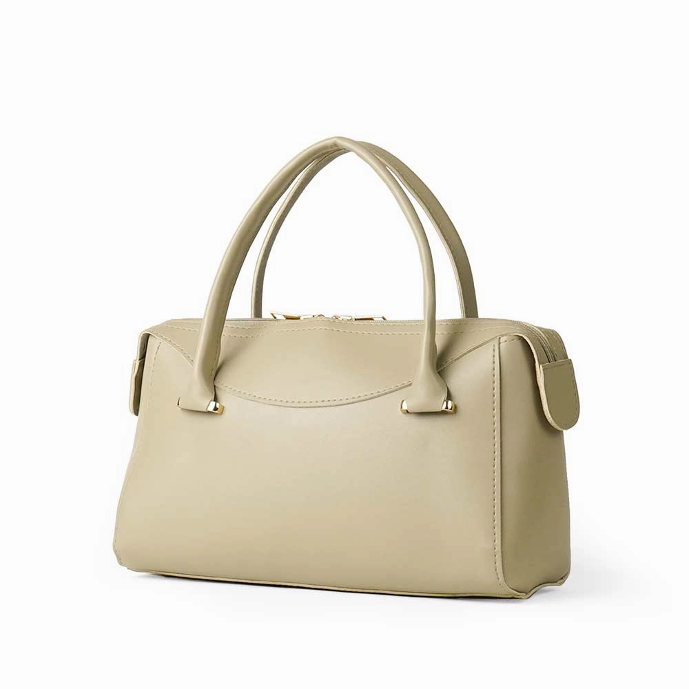 Cruise Bag Beige Durable Fabric Effortless Style