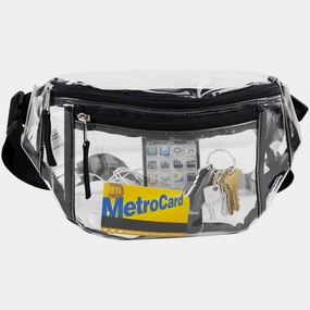 Stadium Approved Clear Belt Bag Outdoor Trip Everyday Comfort
