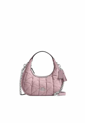 Coach Carmen Mini Crossbody Bag With Quilting In Ballerina CBR11 Compact Trendy Style Minimal Aesthetic