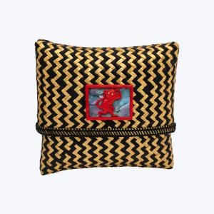 Tropical Woven Rattan Bags with Chinese Zodiac - Monkey Comfortable carry-all