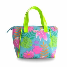 Classic Functionality Utility Focus Tropical Tango Handbag-Blue