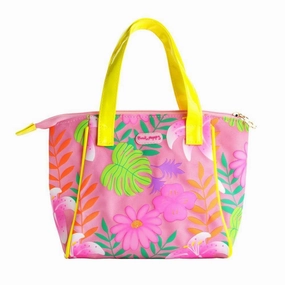 Tropical Tango Handbag-Pink Contemporary Look Sporty Look