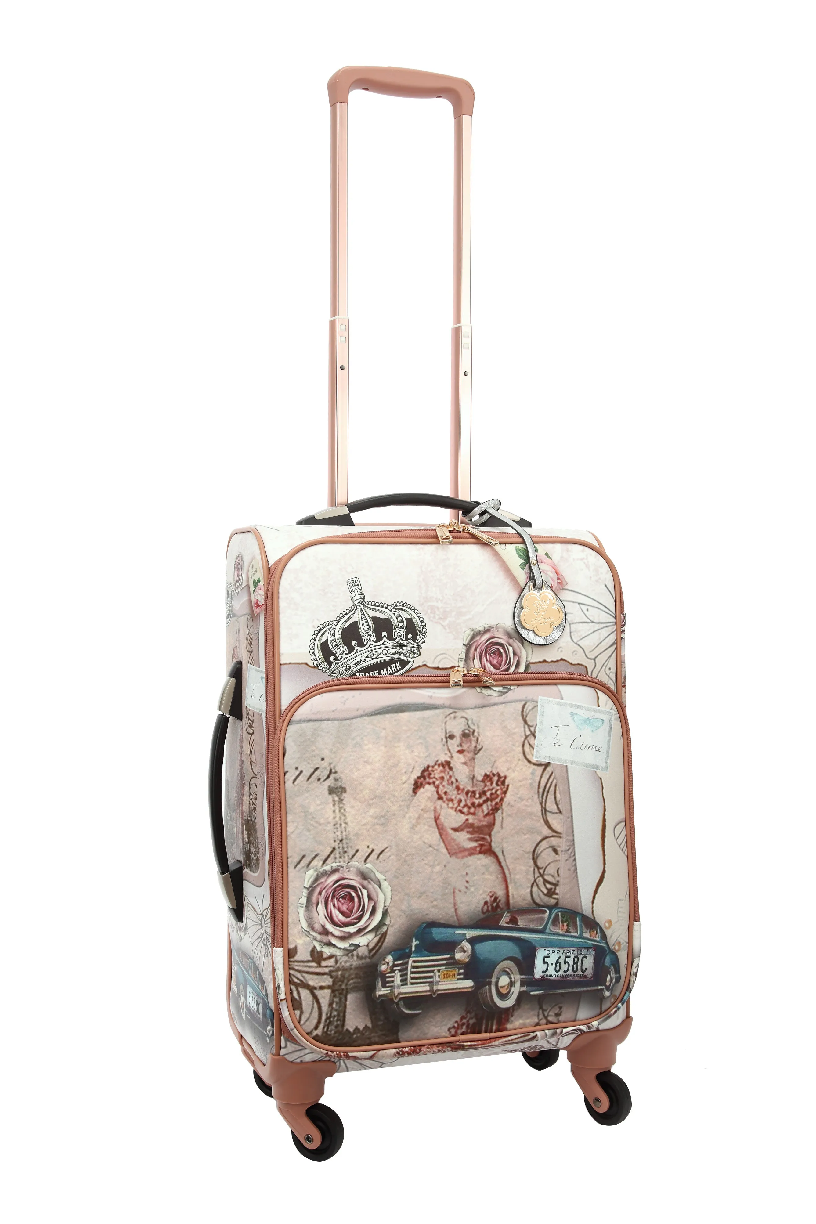 Arosa Parisian Vintage-Style Carry-On Luggage Urban Classic Premium Fashion