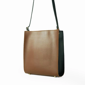 Compact Carry Sustainable Material University bag Brown