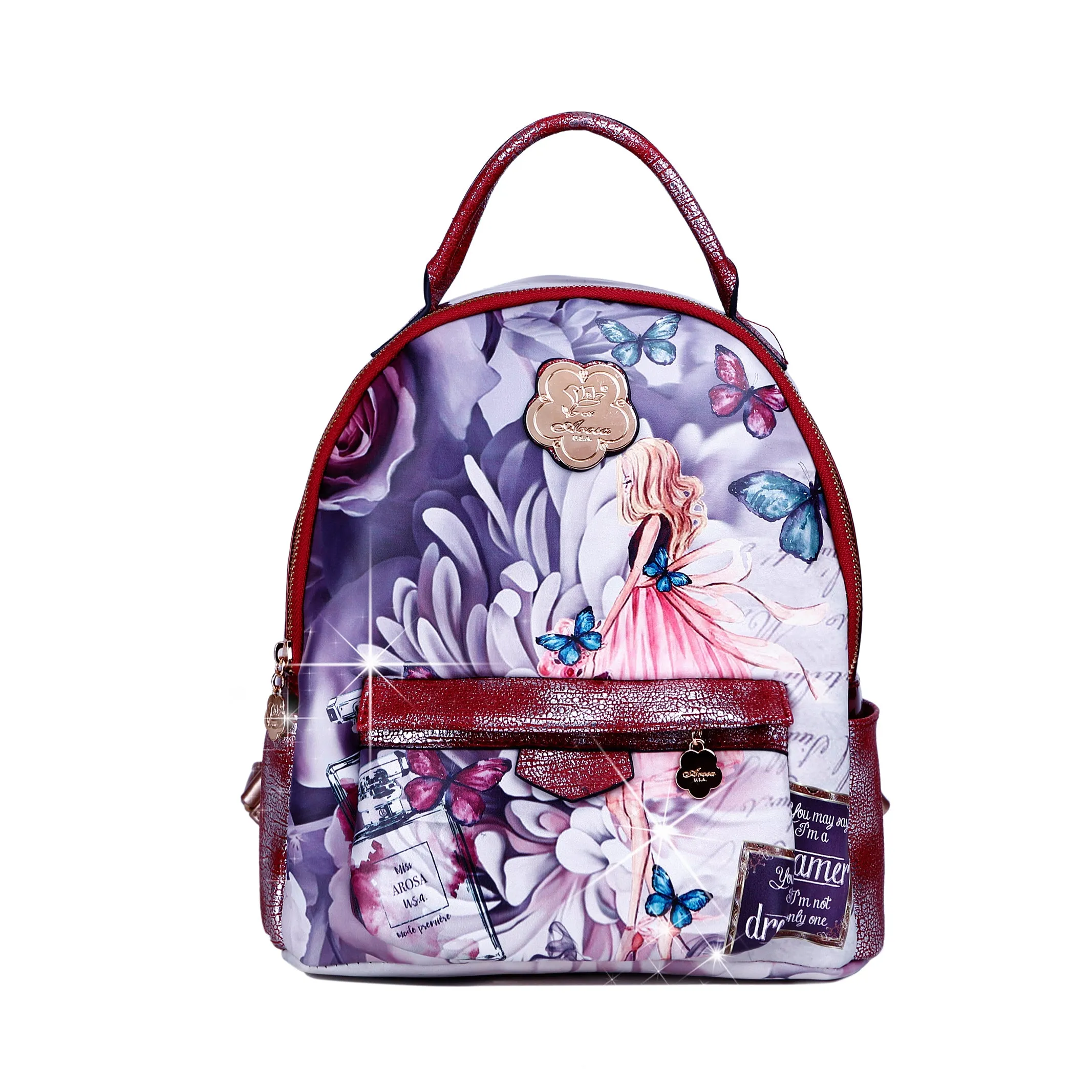 Trendy Everyday Arosa Dreamland Butterfly Backpack