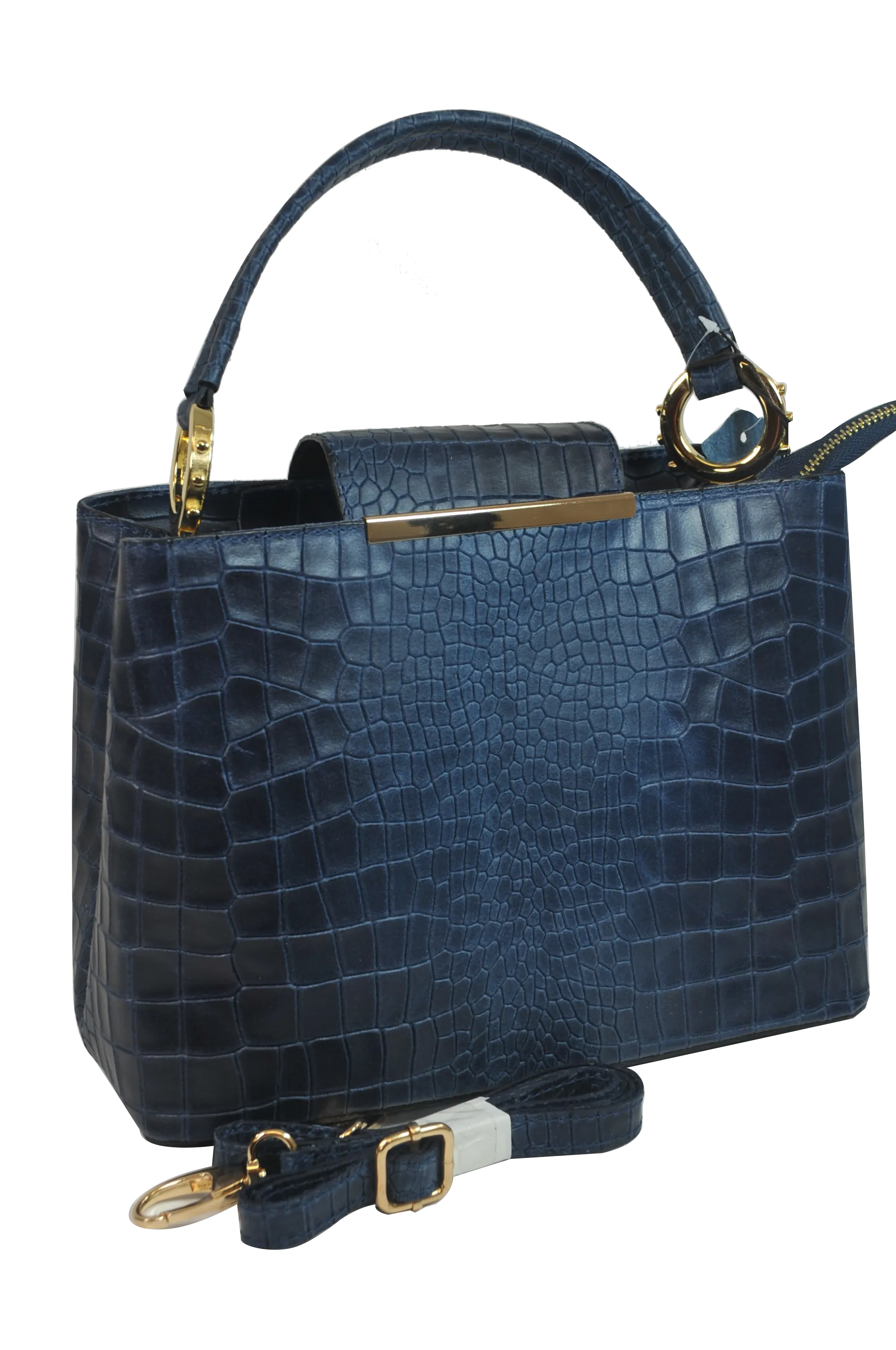 Misty Croci Papillon  Genuine Leather Bag   [Made in Italy] Casual Look