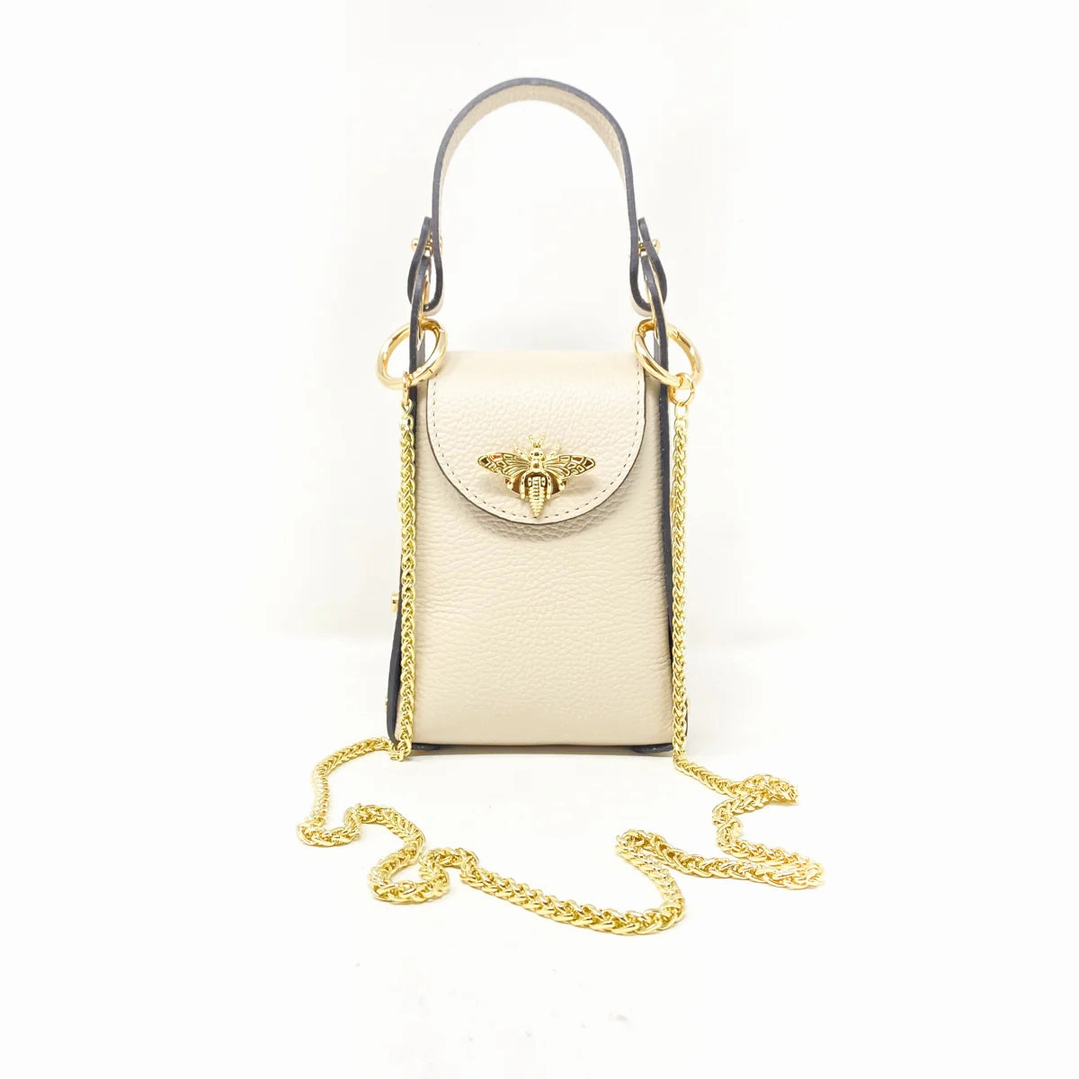 German Fuentes  GF1080 LEATHER BUTTERFLY CLUTCH GF1080-D37 Sophisticated Functionality Elegant Office