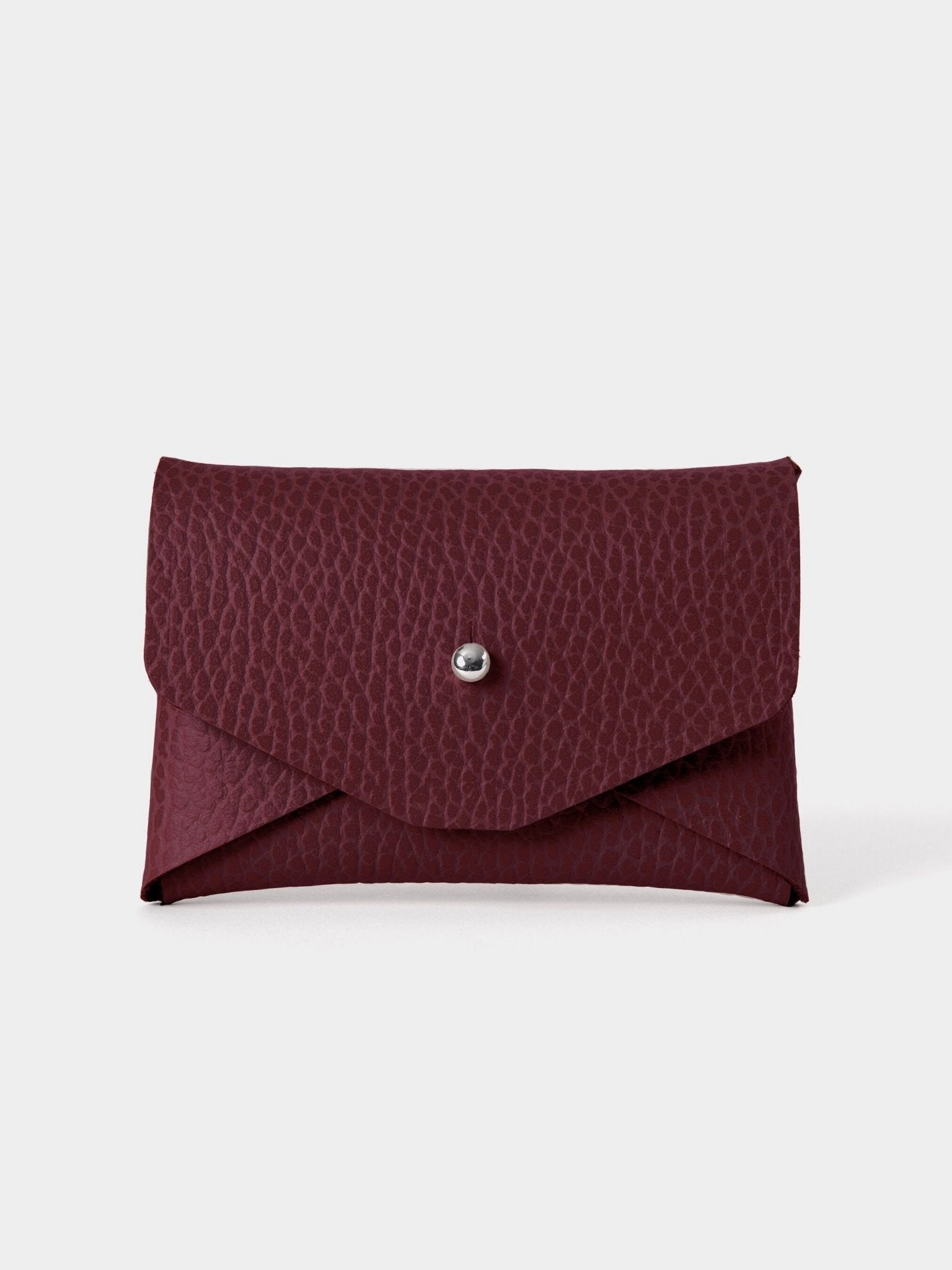 Travel-friendly money holder Professional Craft The Mini Purse - Oxblood Celtic Grain