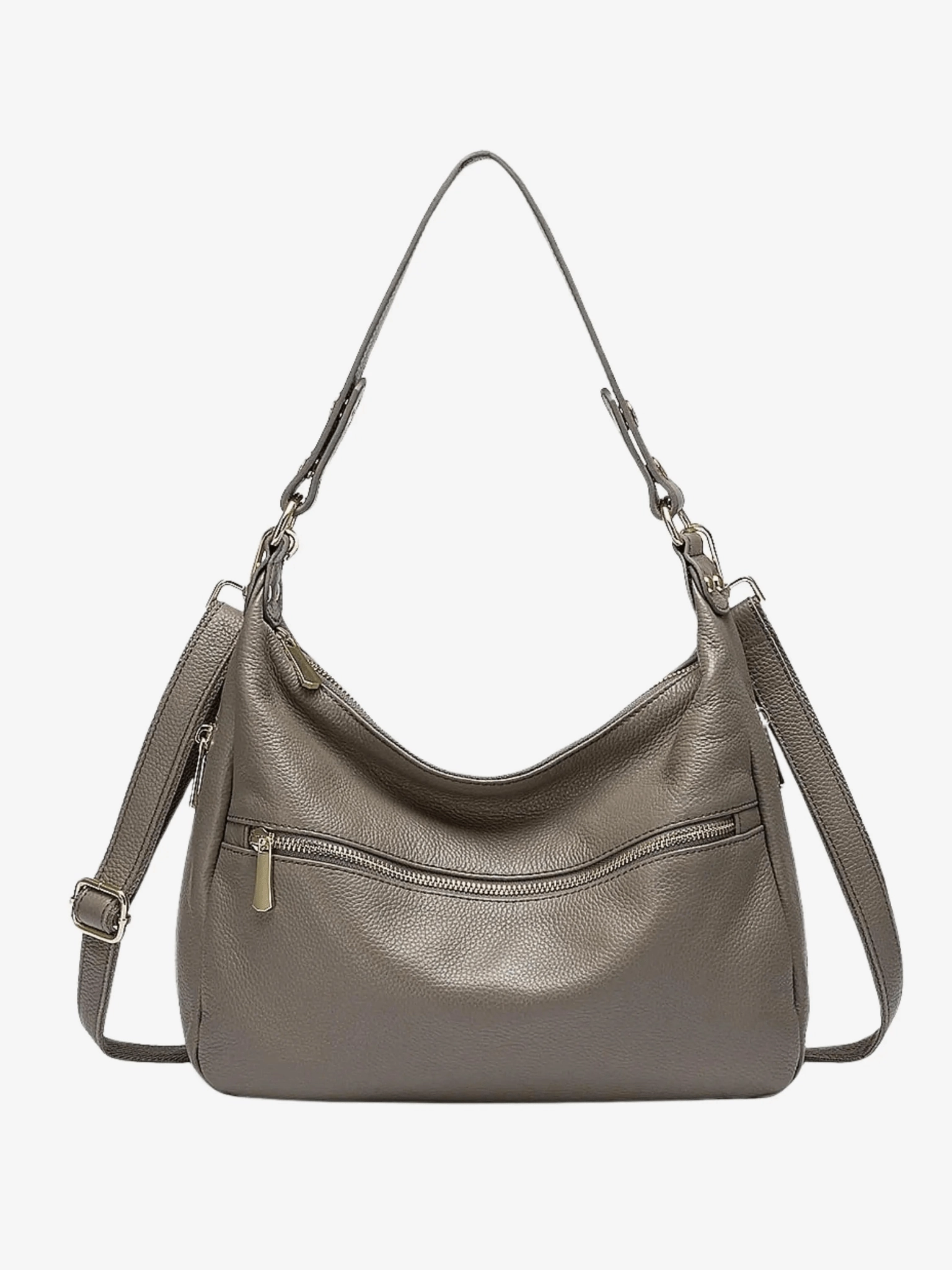 Valeria | Red Leather Hobo Bag ?C Bold & Functional classic accessory