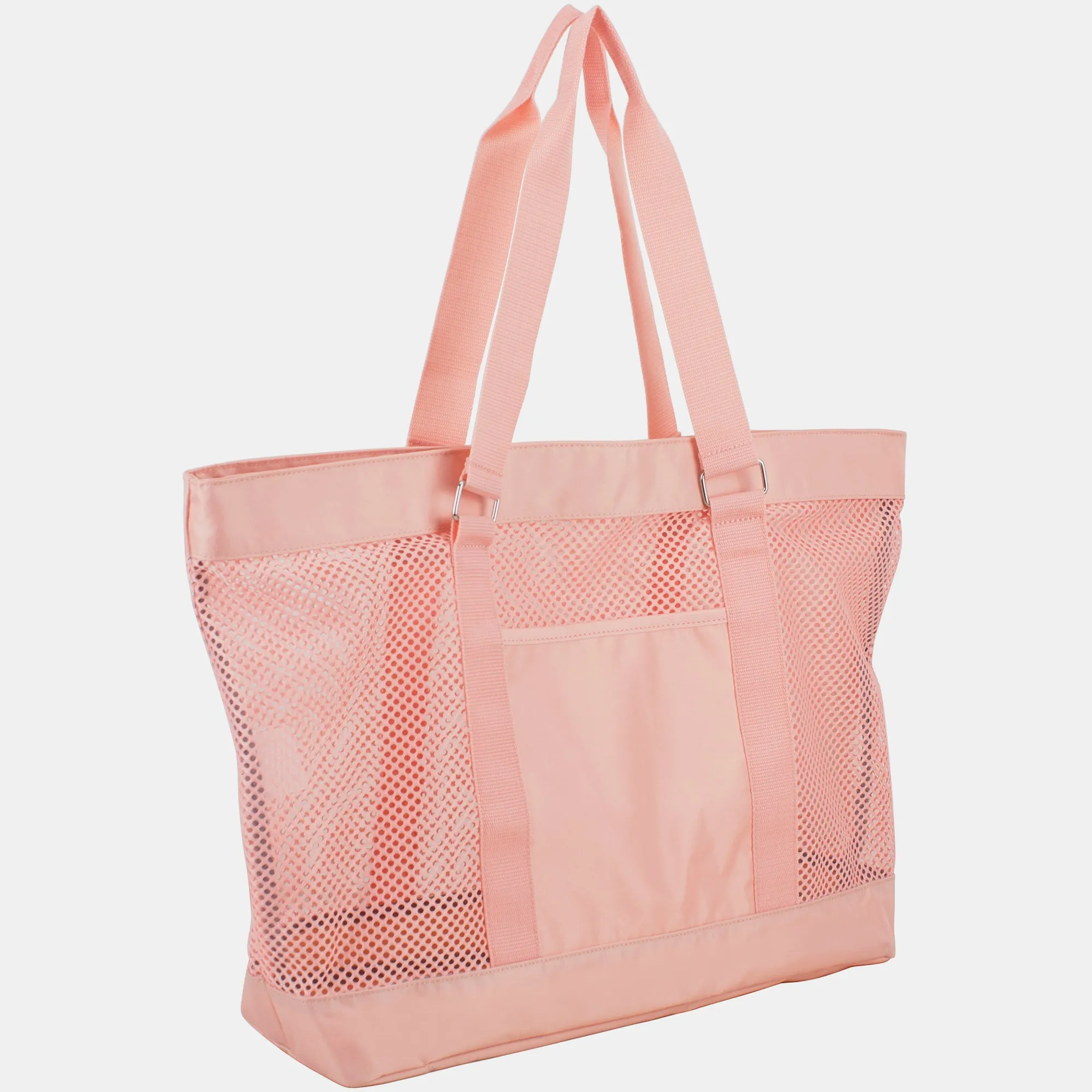 Sustainable Fabric City Traveler Mesh Beach Large Tote Bag