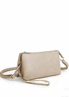 Vegan Leather Crossbody Purse Daily Carrying Functional Pocket