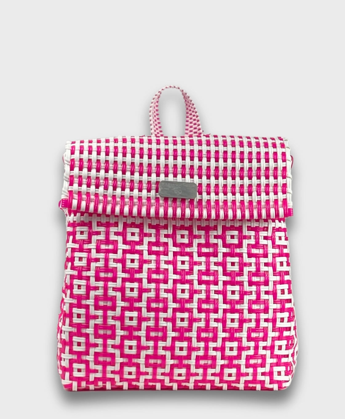 Versatile utility Maria Victoria | Gelato PW BK | Upcycled, Handwoven, Backpack