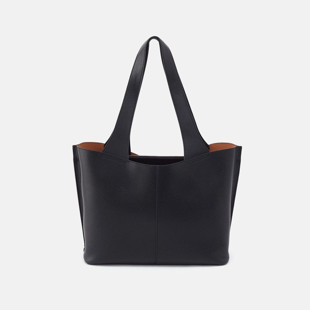 Vida Tote In Micro Pebbled Leather Premium Feel Compact Companion
