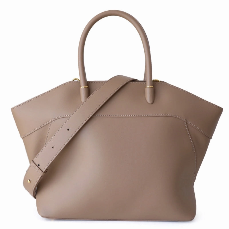 Eleanor | Ivory Leather Tote Bag ?C Elegant & Timeless Trendy Outfit Stylish Choice