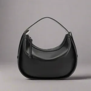 Vivian Black Recycled Vegan Handle Bag work commute