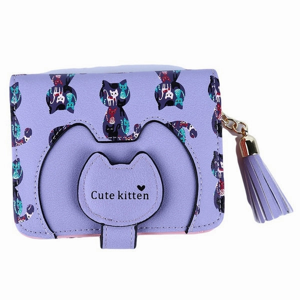 Wallet - Cute Kitten (Small Wallet) Classic Travel