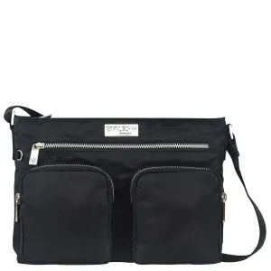 Graceful Shape Wanderlust Luxe Fabric Crossbody Bag - 12022