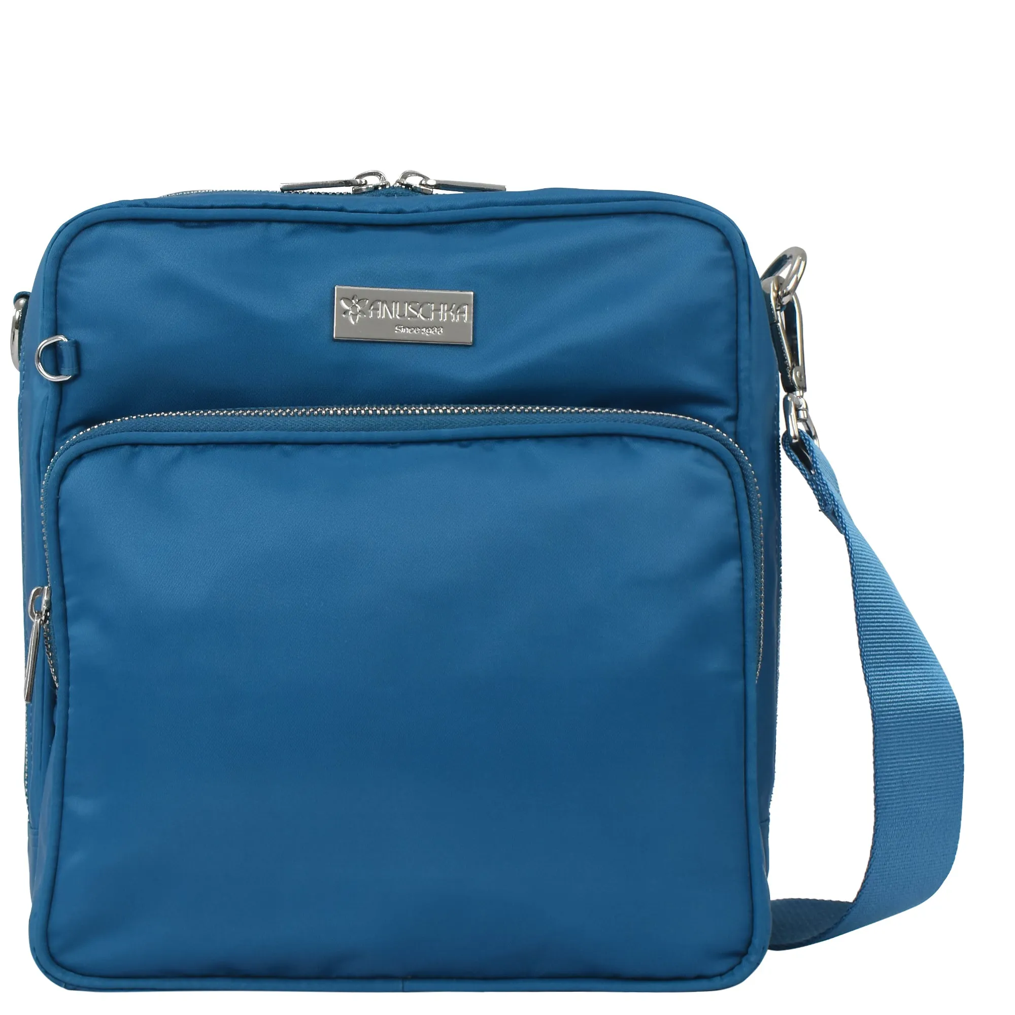 Wanderlust Luxe Fabric Organizer Crossbody - 12021 Chic Design