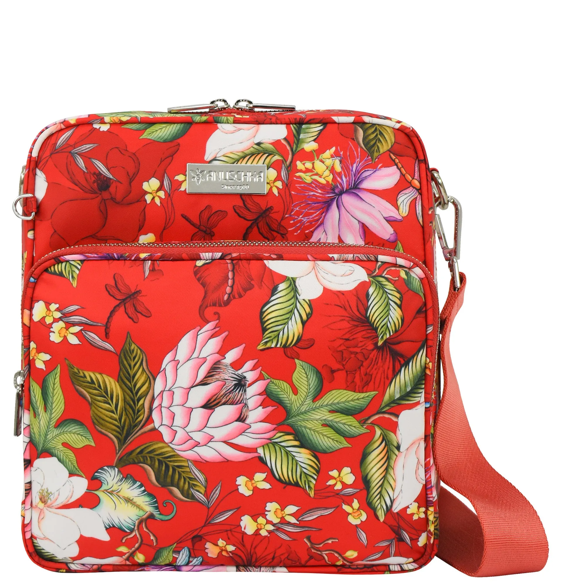 Stylish Accessory Contemporary Craft Wanderlust Luxe Fabric Organizer Crossbody - 12021