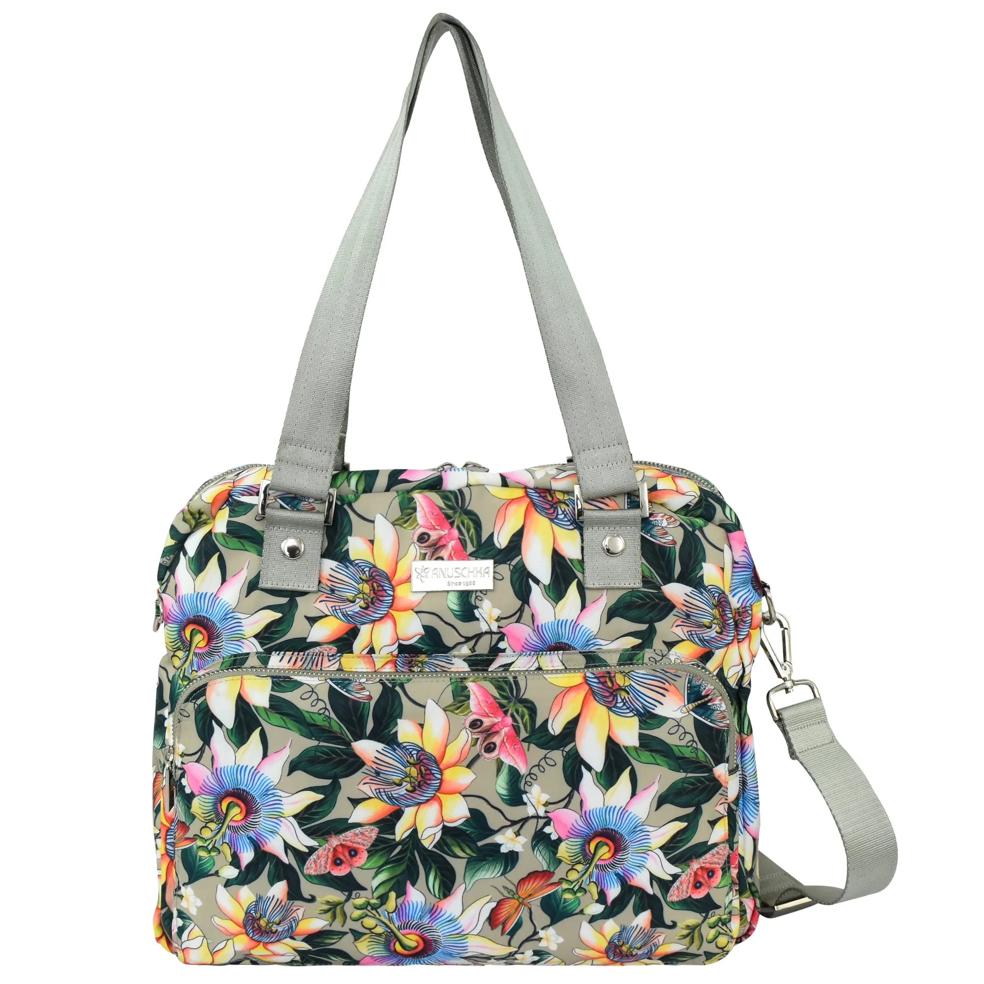 Wanderlust Luxe Fabric Organizer Satchel - 12029 Lightweight Function Everyday Organizer