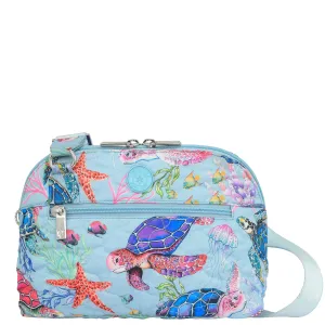 Wanderlust Quilted Fabric Dome Crossbody - 16017 Daily Craft