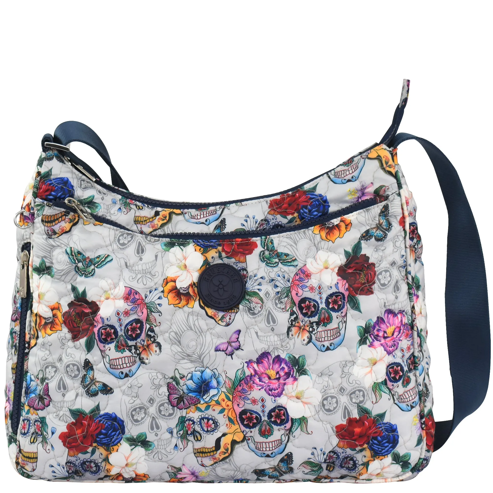 Timeless Accessory Wanderlust Quilted Fabric Hobo - 16011