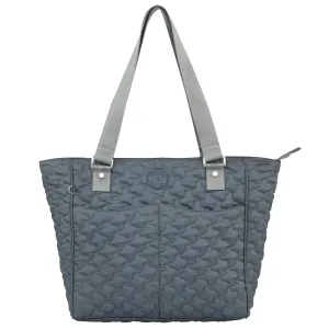 Soft Fabric Wanderlust Quilted Fabric Tote Bag - 16014