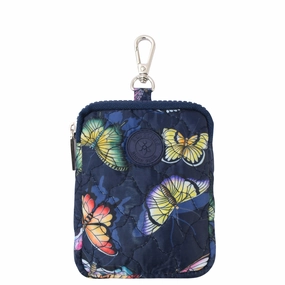 Wanderlust Quilted Fabric Mini Travel Pouch - 18005 Lightweight Travel