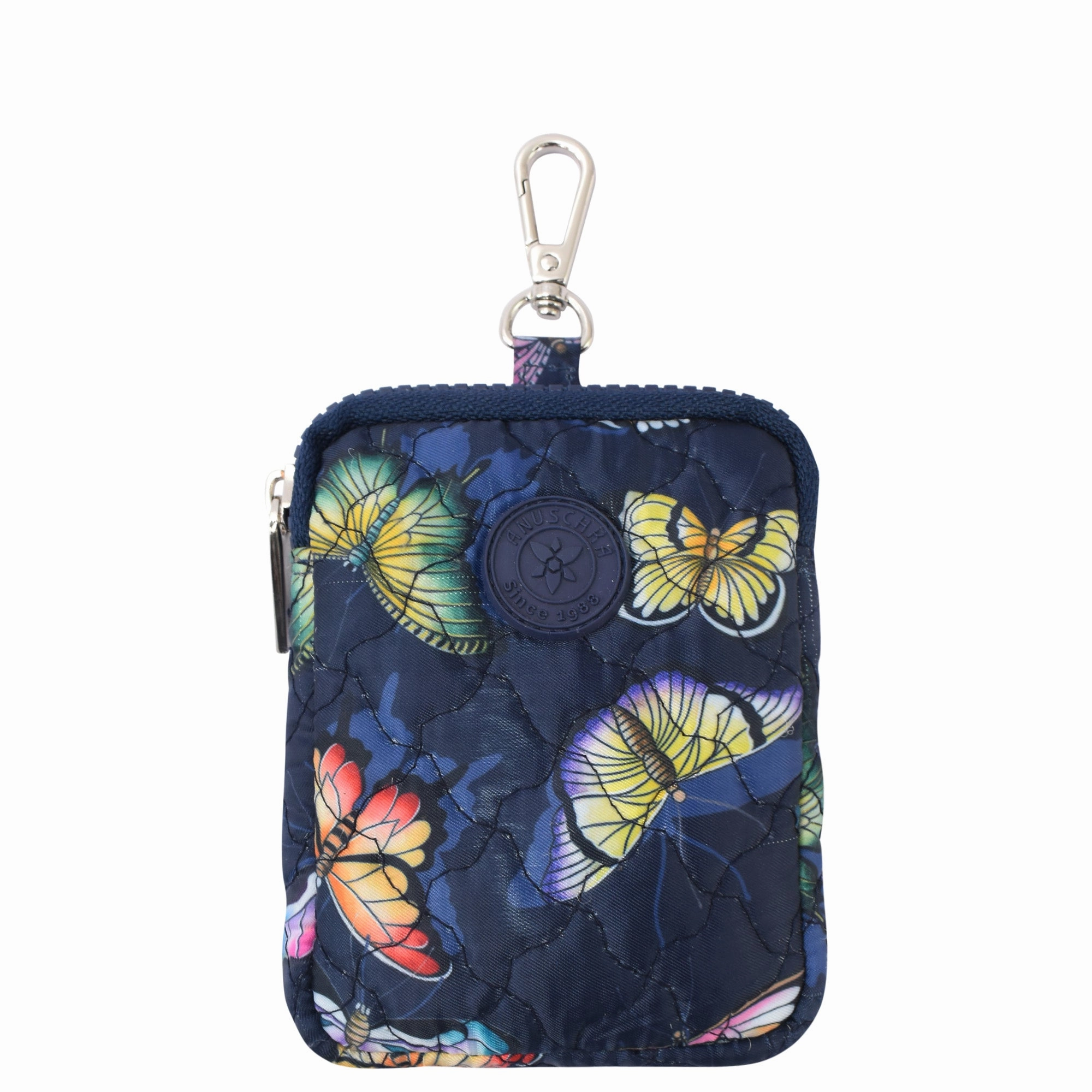 Wanderlust Quilted Fabric Mini Travel Pouch - 18005 Lightweight Travel